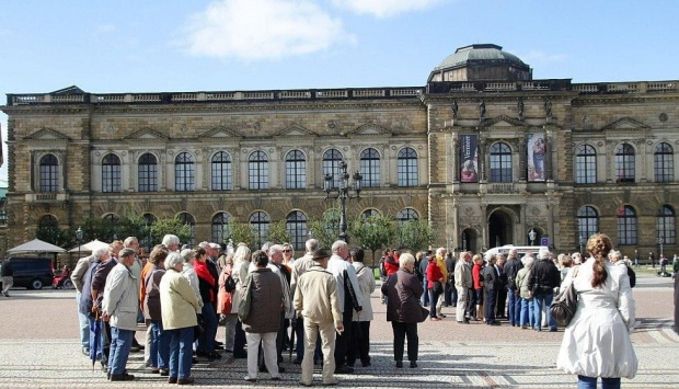 Zamek Zwinger w Dreźnie - galeria drezdeńska.