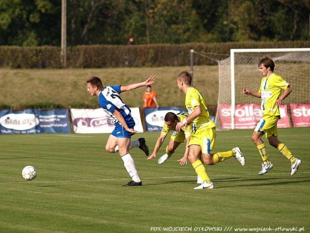 Mecz II ligi, Wigry Suwałki - Olimpia Elbląg, 25 września 2010 #mecz #IILiga #WigrySuwałki #OlimpiaElbląg #PiłkaNożna