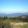 Gorce - widok z polany Adamówka na Ćwilin #góry #beskidy #gorce #jesień #polany
