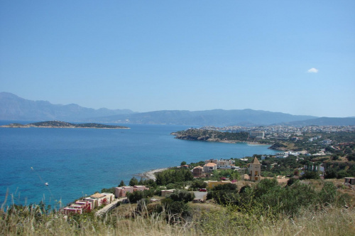 zatoka Mirambellou #Elounda #WyspaSpinalonga #Kreta #morze #ZatokaMirambellou #lodzie #statki #fala
