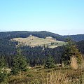 Gorce - Hala Długa z Czoła Turbacza #góry #beskidy #gorce #polany #jesień