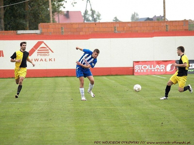 Wigry Suwałki - Start Otwock 0:0, mecz II ligi piłkarskiej - 3 października 2010 #WigrySuwałki #StartOtwock #mecz #IILiga #PiłkaNożna