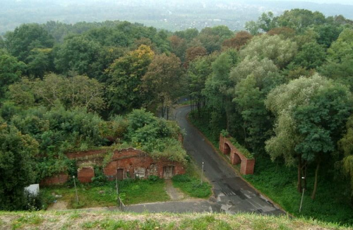 Widok z kopca Kościuszki.