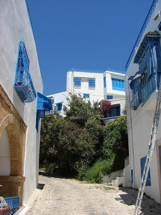 Tunezja - wioska Sidibousaid 13/05/2009r