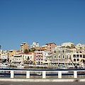 Agios Nikolaos nad zatoką Mirambellou na Krecie #Kreta #wyspa #morze #zatoka #Mirambellou #jezioro #slodkie #Voulismeni #kaczki #ocean #wakacje #kolory #odbicia #jachty