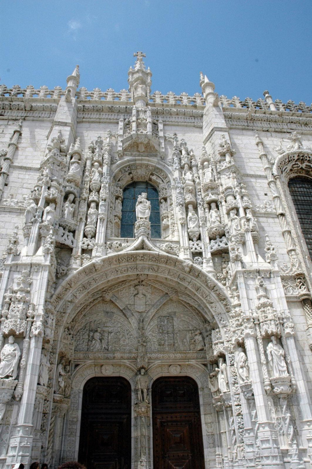 LIZBONA-PORTUGALIA- Kościół i klasztor Hieronimitów PORTAL GŁÓWNY #PORTUGALIA #LIZBONA #MIASTA #KOŚCIOŁY #KLASZTORY