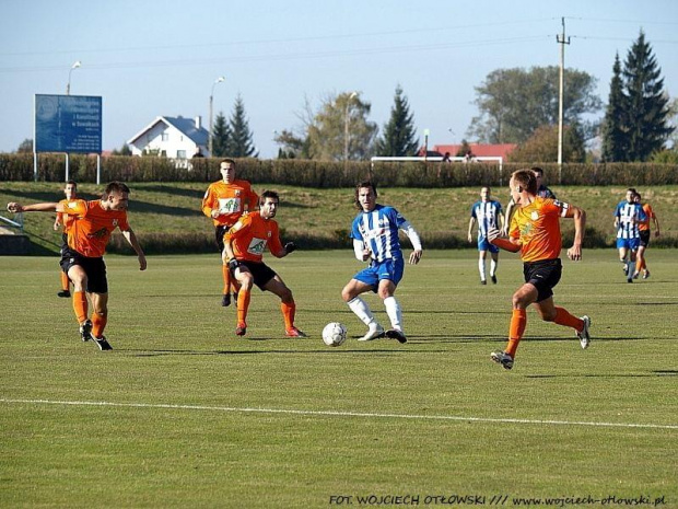 Wigry Suwałki - OKS Olsztyn 2:2, mecz II ligi, 9 października 2010 #WigrySuwałki #OKSOlsztyn #mecz #IILiga