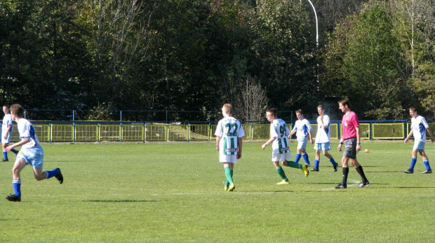 Pogoń Leżajsk - Wisłoka Dębica (0:3), 10.10.2010 r., I liga podkarpacka juniorów młodszych #pogon #pogoń #PogońLeżajsk #lezajsk #leżajsk #wisłoka #dębica #WisłokaDębica #lezajsktm #sport #PiłkaNożna #juniorzy