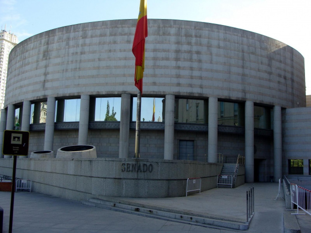 Madryt-Hiszpania- budynek senatu #MADRYT #MIASTA