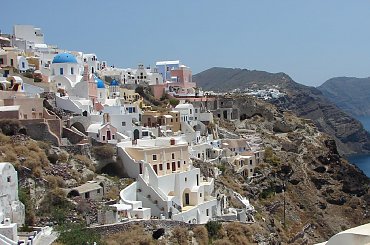 #Kreta #wyspa #Santorini #wyprawa #natura #mozre #ocean #zatoka #port #domy #biale #kolory #romantycznie