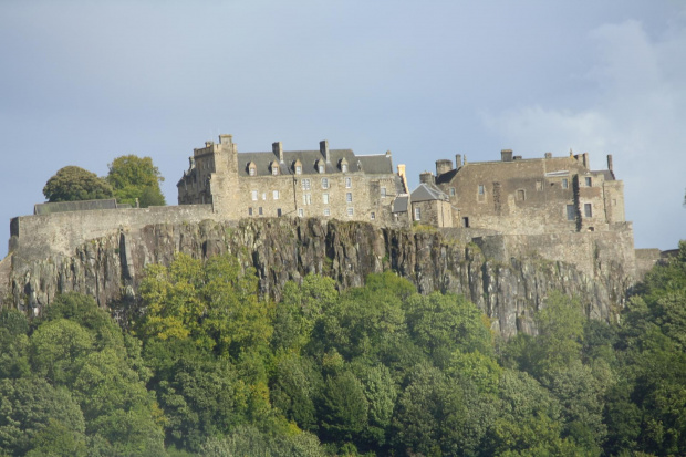 Zamek królów szkockich w Stirling, Szkocja.