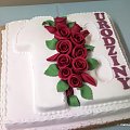 Torcik na 50 urodziny z małym żartem dla Pani #tort #żart