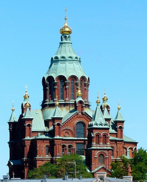 Helisinki cerkiew prawosławna. #kościoły