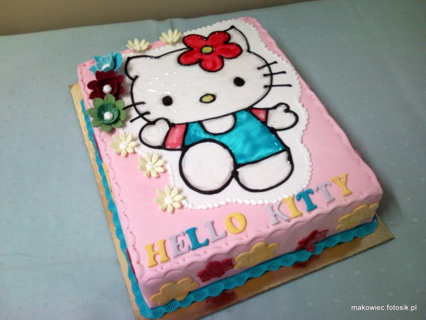 Hello Kitty #HelloKitty #kot #tort