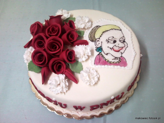Urodzinowy tort dla Babci #babcia #tort #urodziny
