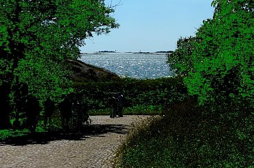 Widok na morze. #wyspy