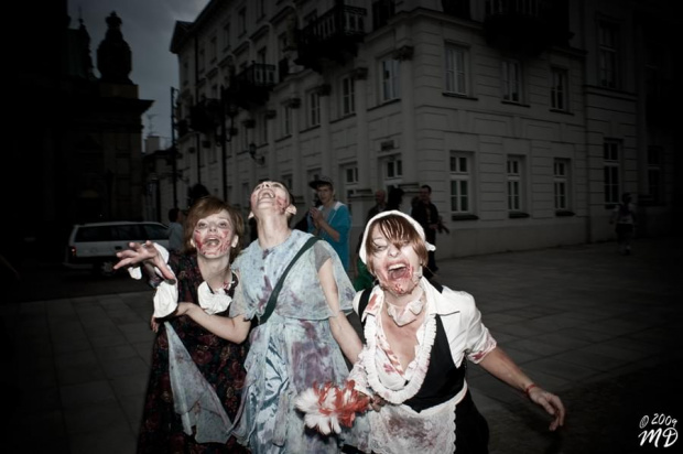 Zombie Walk 2009 #ZombieWalk2009 #warszawa #reportaż