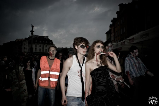 Zombie Walk 2009 #ZombieWalk2009 #warszawa #reportaż