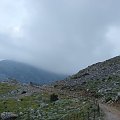 spacer wokół masywu Idhi Oros kanionem Irini #Kreta #KanionIrini #masyw #IdhiOros #gory #mgła