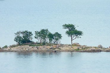 Zbliżenie jednej z wysepek. #morze #wyspy