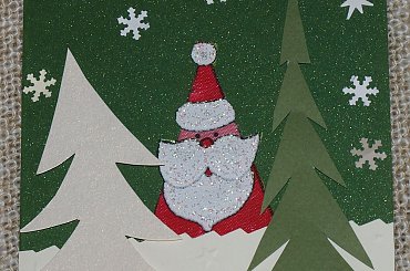 Kartka ręcznie robiona na Boże Narodzenie #KartkaŚwiąteczna #KartkaNaBożeNarodzenie #BożeNarodzenie #HandMade #christmas