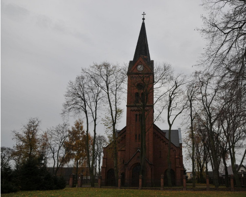 Kościół w Solcu w powiecie średzkim w Wielkopolsce