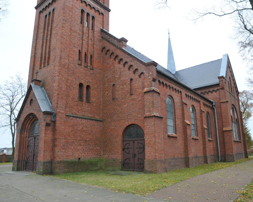 Kościół w Solcu w powiecie średzkim w Wielkopolsce
