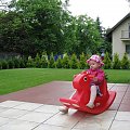 Julia na tarasie,
początek czerwca 2009