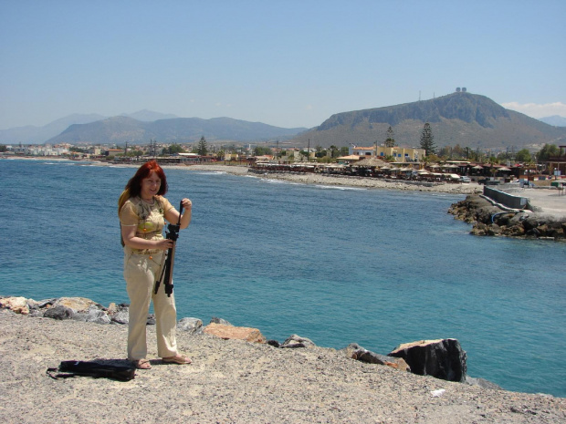 pierwszy spacer, poznawanie miejscowości Kato Gouves #KatoGouves #Kreta #morze #plaże #Sevini #Grecja #zatoka #kozy