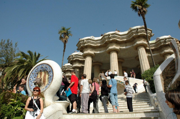 BARCELONA-HISZPANIA - PARK GUELL #BARCELONA #MIASTA #PARKI #GUELL