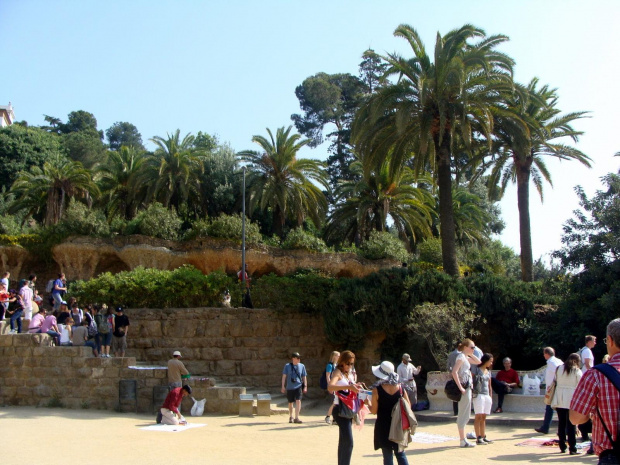 BARCELONA-HISZPANIA - PARK GUELL #BARCELONA #MIASTA #PARKI #GUELL