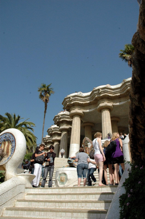 BARCELONA-HISZPANIA - PARK GUELL #BARCELONA #MIASTA #PARKI #GUELL