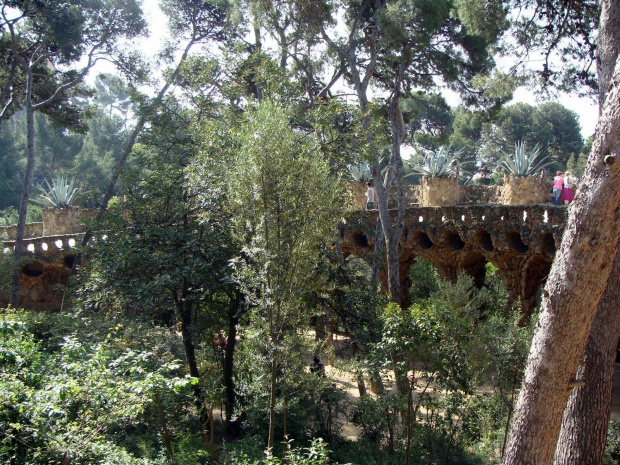 BARCELONA-HISZPANIA - PARK GUELL #BARCELONA #MIASTA #PARKI #GUELL