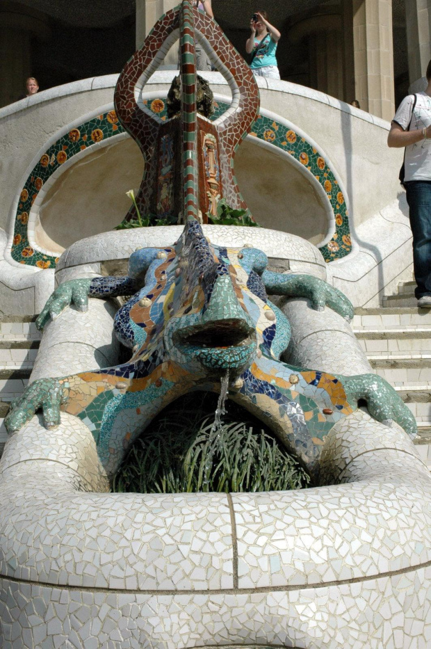 BARCELONA-HISZPANIA - PARK GUELL #BARCELONA #MIASTA #PARKI #GUELL