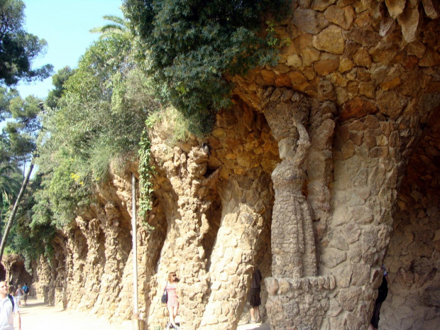 BARCELONA-HISZPANIA - PARK GUELL #BARCELONA #MIASTA #PARKI #GUELL