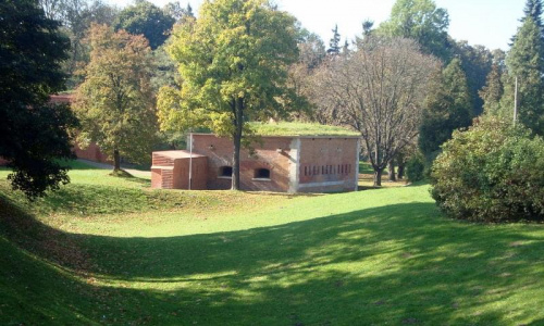 Zamość -park miejski.