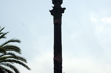 Barcelona-Hiszpania- Placa Portal de la Pau Pomnik Kolumba #Barcelona #Miasta #place #pomniki