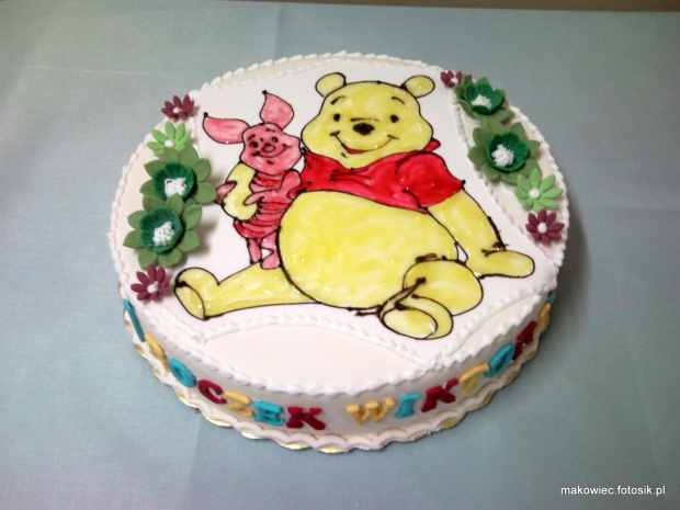 1 urodziny Wiktorii #KubuśPuchatek #tort #urodziny