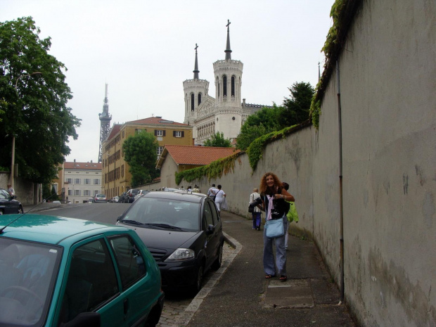 LYON Francja -bazylika Najświętszej Maryi Panny (La basilique de Notre-Dame de Fourvire) #LYON #MIASTA #BAZYLIKI