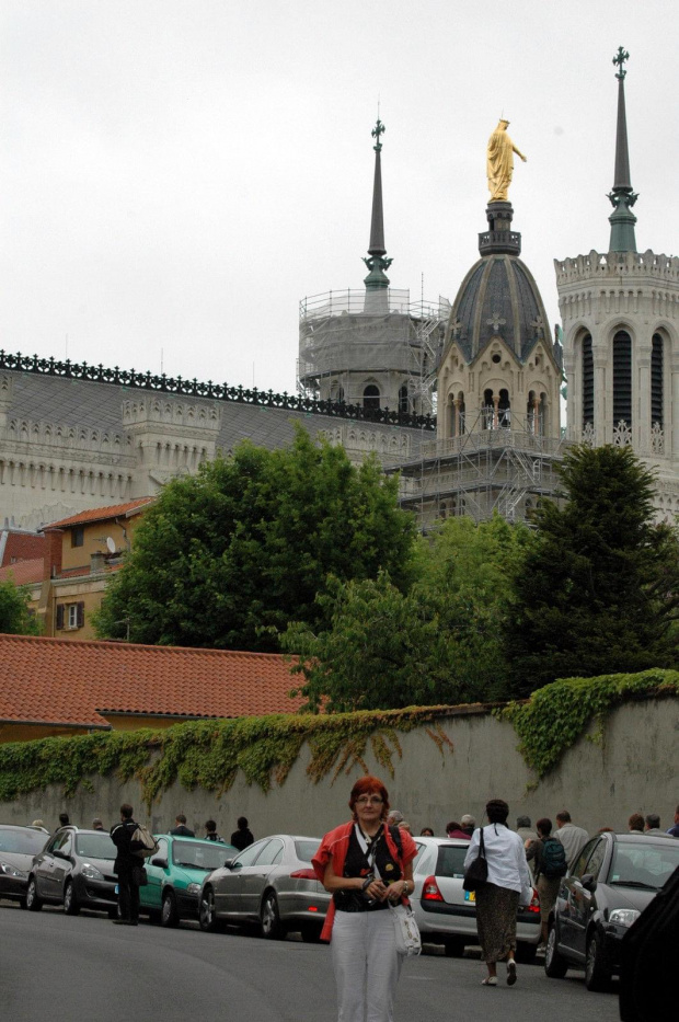 LYON Francja -bazylika Najświętszej Maryi Panny (La basilique de Notre-Dame de Fourvire) #LYON #MIASTA #BAZYLIKI