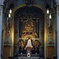 LYON Francja -kaawnętrze kaplicy w bazylice Najświętszej Maryi Panny (La basilique de Notre-Dame de Fourvire) #LYON #MIASTA #BAZYLIKI