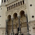 LYON Francja -bazylika Najświętszej Maryi Panny (La basilique de Notre-Dame de Fourvire) #LYON #MIASTA #BAZYLIKI