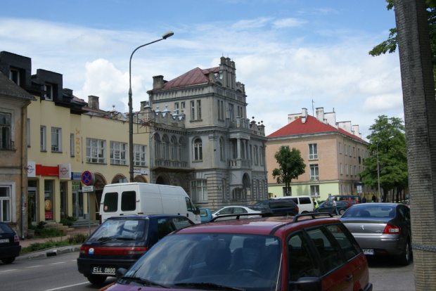 Suwałki - widok na ul. Kościuszki i muzeum