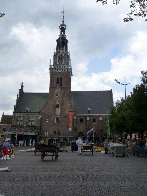 #Alkmaar #Holandia #Targ #Sery #Miasto #TheWaag