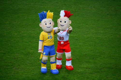 Maskotki EURO 2012