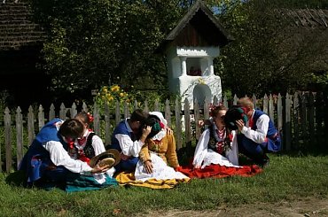 sesja fotograficzna ZTL SANOK w sanockim skansenie - sierpień2010 #sesja #skansen #ZTL #SANOK #Zespół #Tańca #Ludowego #sierpień #lato #Janusz #Podkul #Nater
