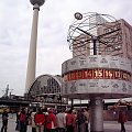 BERLIN-ALEKSANDER PLAC-ZEGAR ŚWIATOWY URANIA #BERLIN #MIASTA #PLACE