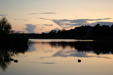 #zalew #niebo #wieczór #zmierzch