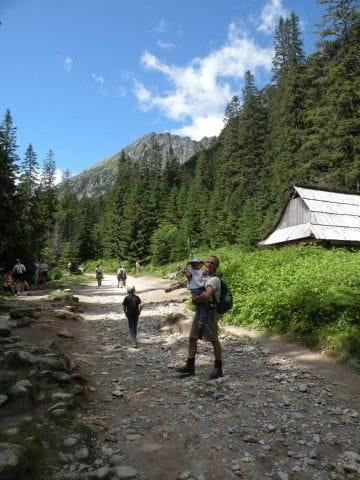 Wycieczka z Łysej Polany przez Schronisko w DolRoztoki do Doliny Roztoki , Wodospad Siklawa, Dolina Pieciu Stawow Polskich do Morskiego Oka, do Łysej Polany #tatry #góry #lato