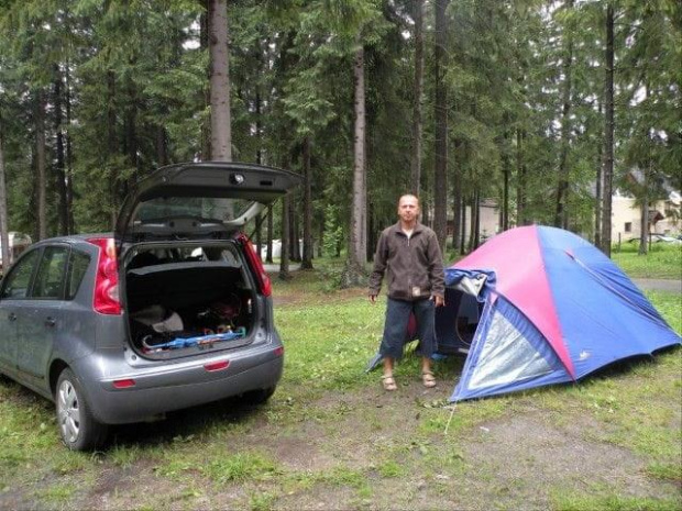 Zakopane, pole namiotowe "Pod krokwią" #tatry #góry #lato